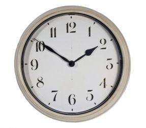 Reloj Clásico con Marco Grueso para Exteriores - 38.1cm